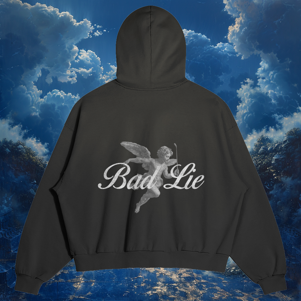 Angel Unisex Sun Faded Distressed Hoodie