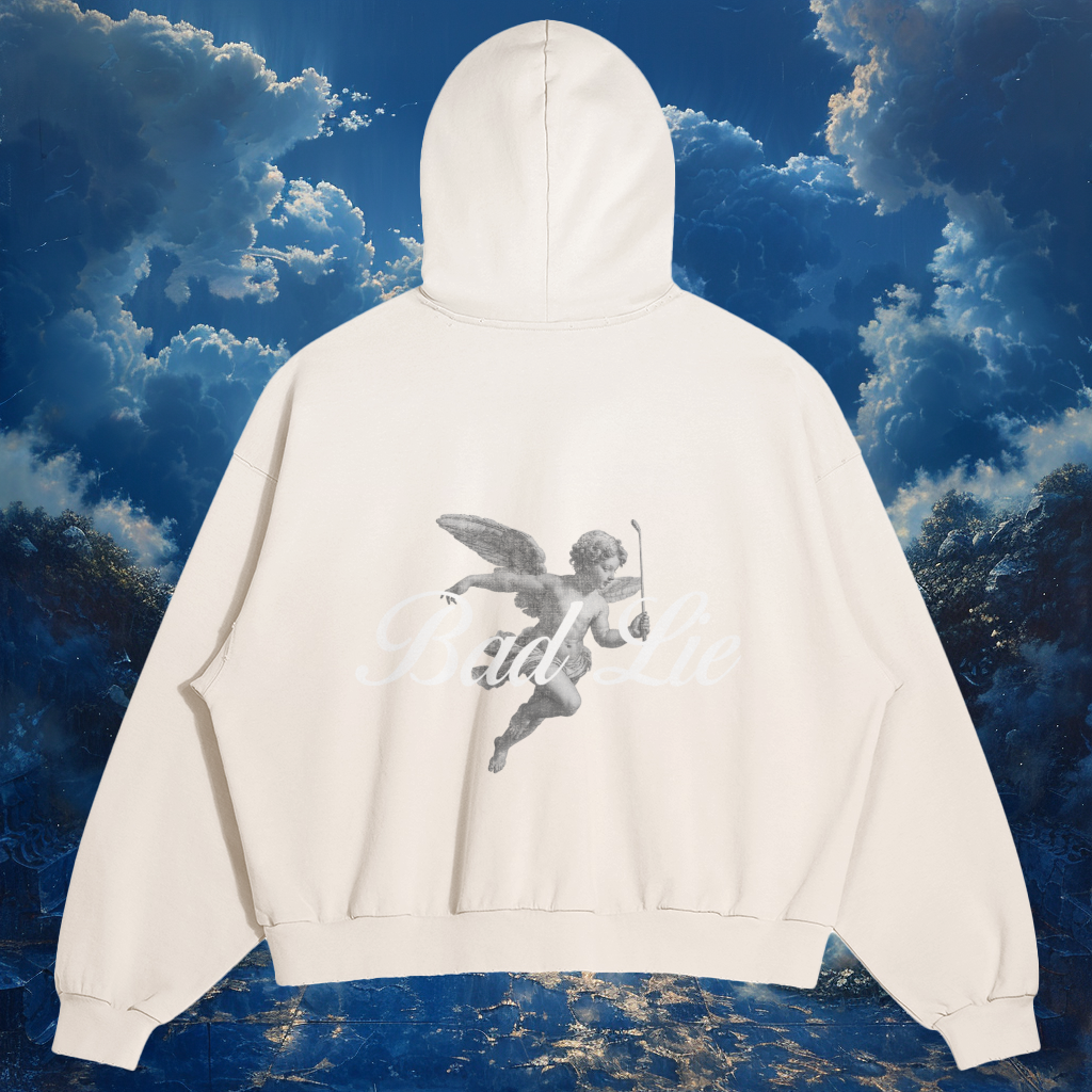 Angel Unisex Sun Faded Distressed Hoodie