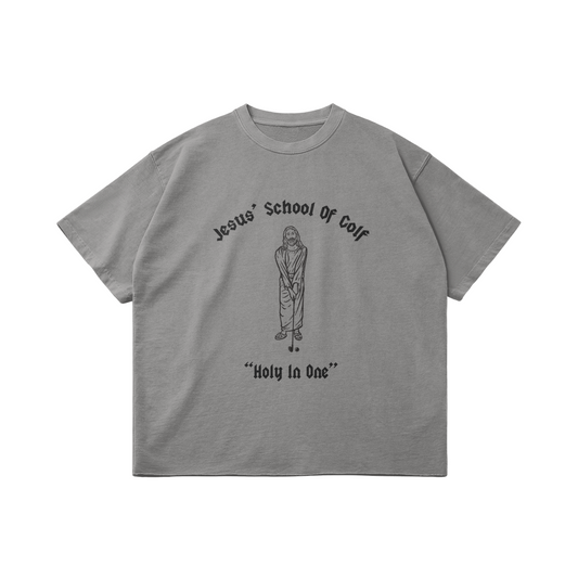 "Holy In One" Unisex Vintage Washed T-Shirt